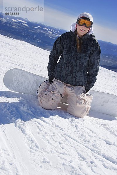 Winter  Snowboard  Stiefel  Kleidung  befestigen