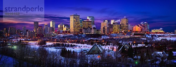 Skyline  Skylines  Winter  Edmonton