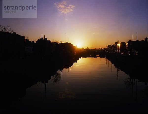 Dublin  Hauptstadt  Liffey  Irland