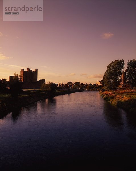 beschneiden  County Meath  Irland  Trim Castle