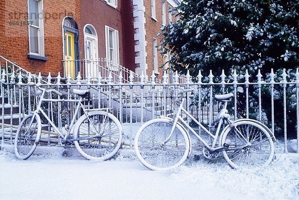 Dublin Hauptstadt Winter Großstadt