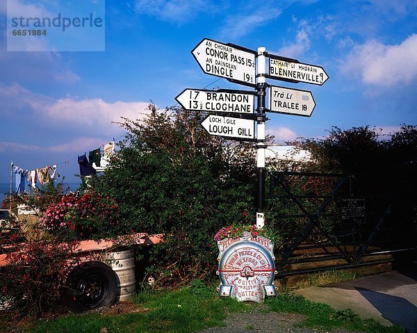 Irland  Verkehrszeichen