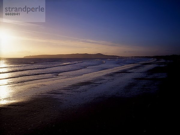 Strand  Sonnenaufgang  Irland