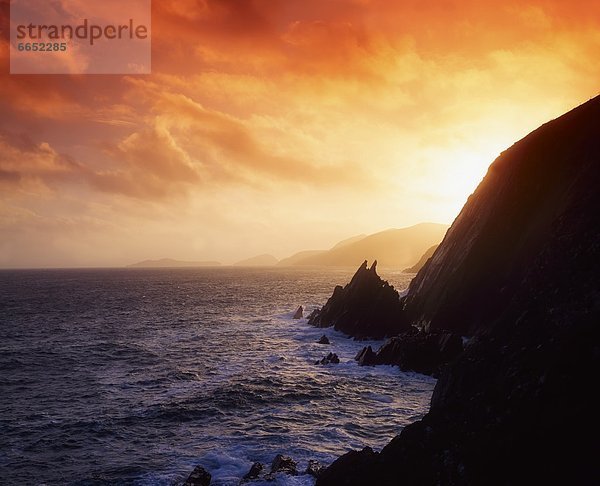 Kerry County  Blasket Islands  Irland  Slea Head