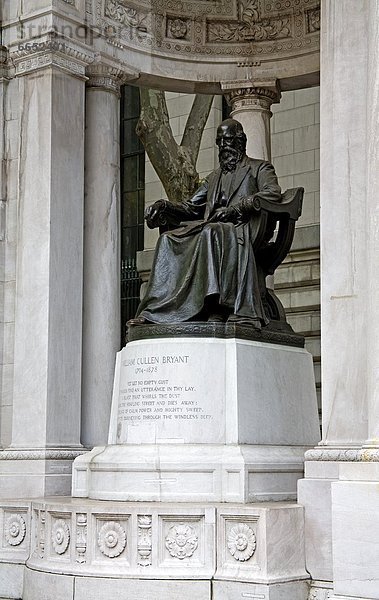 Vereinigte Staaten von Amerika  USA  New York City  Statue  Midtown Manhattan