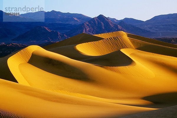 Vereinigte Staaten von Amerika USA Düne Death Valley Nationalpark Kalifornien