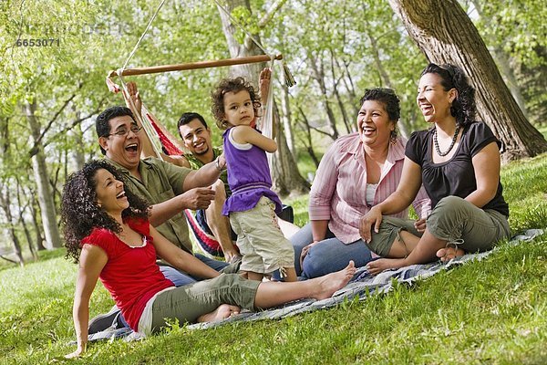 A Family In The Park