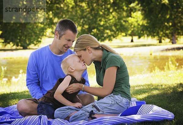 Family In The Park