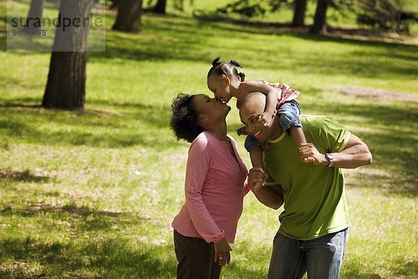 Family In The Park