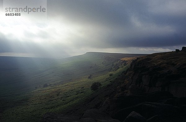 Himmel  Sturm  Derbyshire  Ortsteil  England