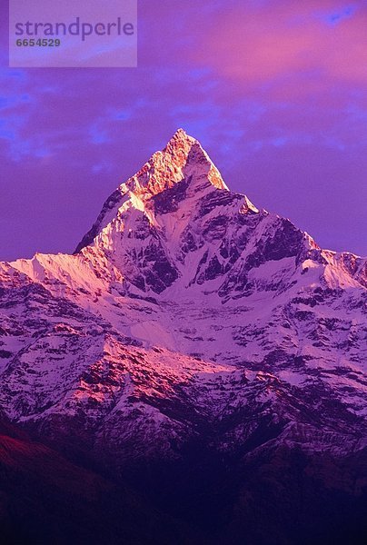 Sonnenaufgang  Ansicht  Nepal