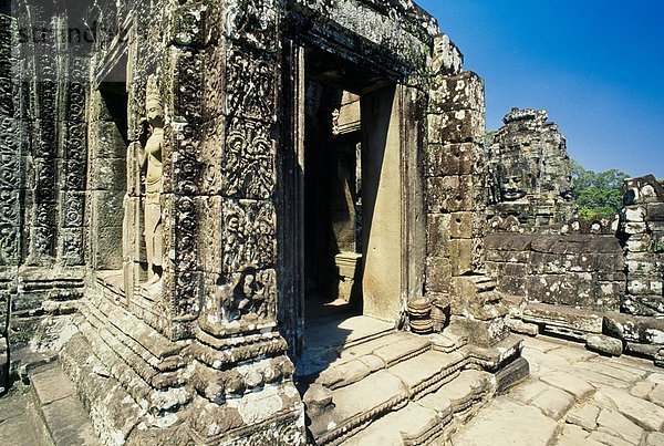 Eingang  Angkor Thom  Kambodscha