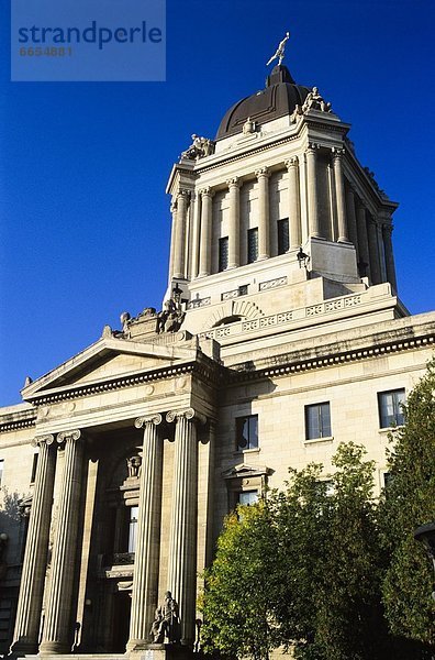 Manitoba Legislative Gebäude  Winnipeg  Manitoba  Kanada