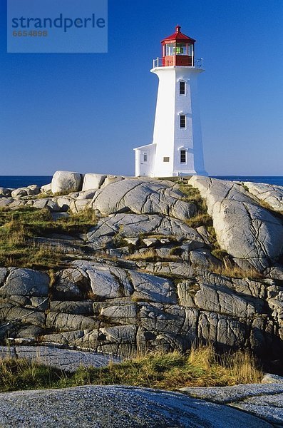 Peggy's Cove Leuchtturm  Nova Scotia  Kanada