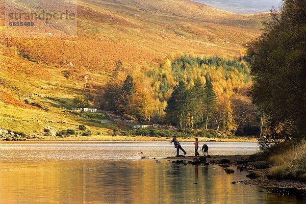 Wasser  See  spielen  Schottland