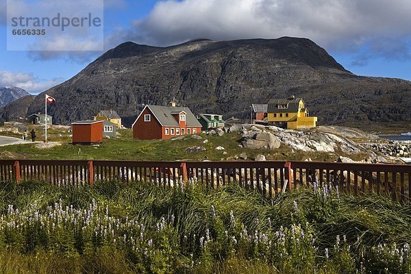 Port Of Nanortalik  Island Of Qoornoq  Province Of Kitaa  Southern Greenland  Kingdom Of Denmark