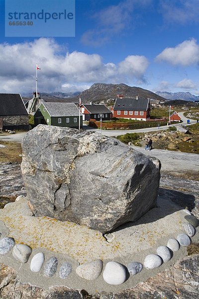 Museum In Nanortalik Port  Island Of Qoornoq  Province Of Kitaa  Southern Greenland  Kingdom Of Denmark