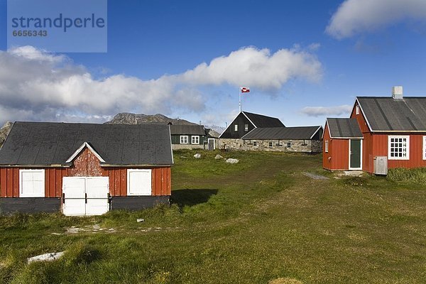 Museum In Nanortalik Port  Island Of Qoornoq  Province Of Kitaa  Southern Greenland  Kingdom Of Denmark