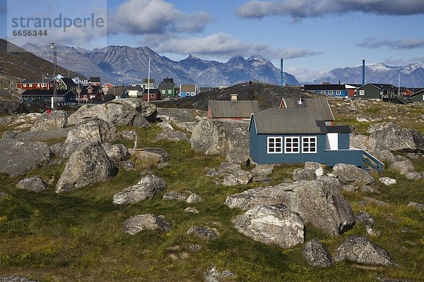 Port Of Nanortalik  Island Of Qoornoq  Province Of Kitaa  Southern Greenland  Kingdom Of Denmark