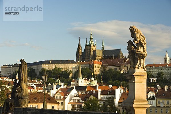 Skulptur  Tschechische Republik  Tschechien  Osteuropa  Barock  Jahrhundert  Prager Burg