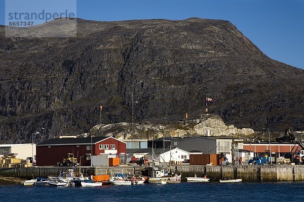 Port Of Nanortalik  Island Of Qoornoq  Kingdom Of Denmark