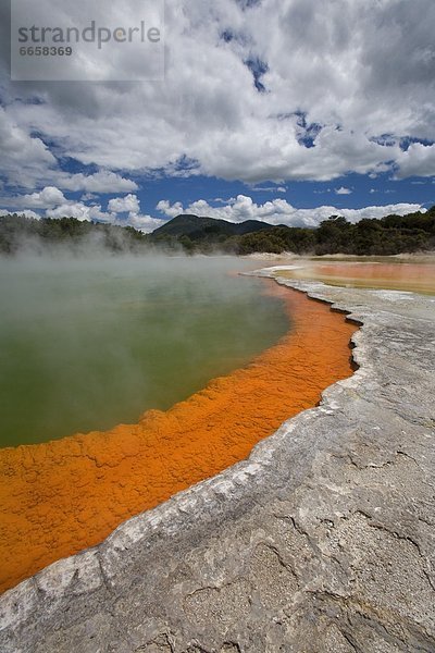 neuseeländische Nordinsel Waiotapu Neuseeland