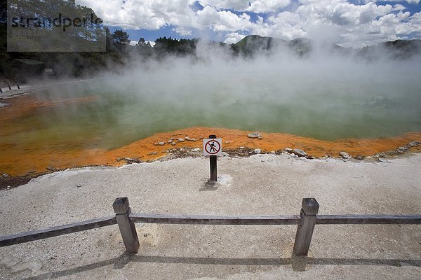 neuseeländische Nordinsel Waiotapu Neuseeland