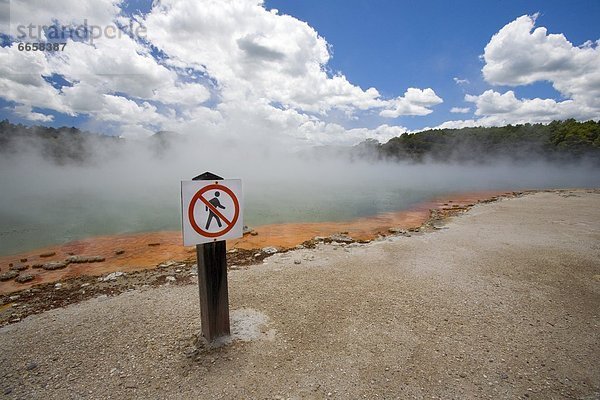 neuseeländische Nordinsel Waiotapu Neuseeland