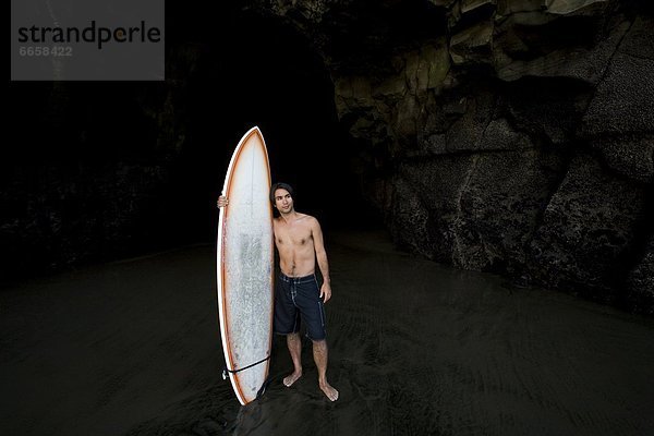 innerhalb Höhle Muriwai Beach neu