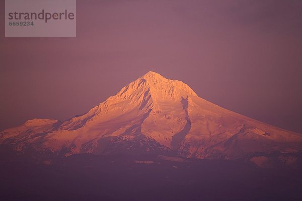 Vereinigte Staaten von Amerika  USA  Sonnenuntergang  Mount Hood  Oregon