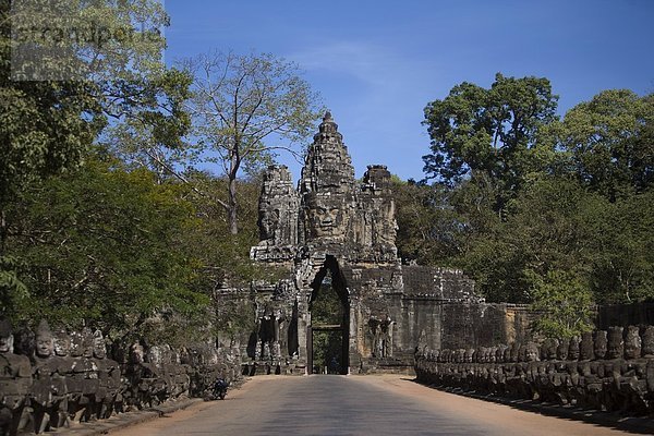 Großstadt  Eingang  antik  Angkor