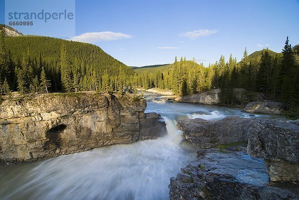 Wasserfall  Alberta  Kananaskis Country