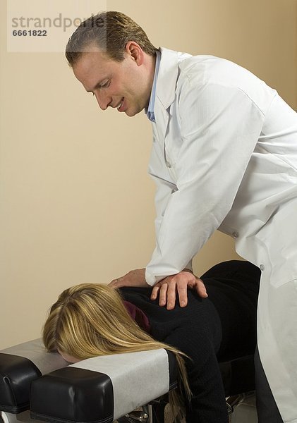 Patientin  Chiropraktik