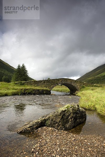 Steinbrücke  Schottland  Steinerne Brücke