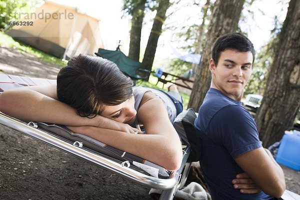 Entspannung  Campingplatz