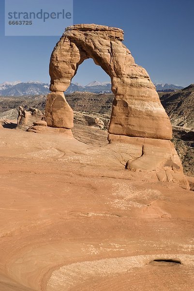 Vereinigte Staaten von Amerika  USA  Felsbogen  Arches Nationalpark  Utah