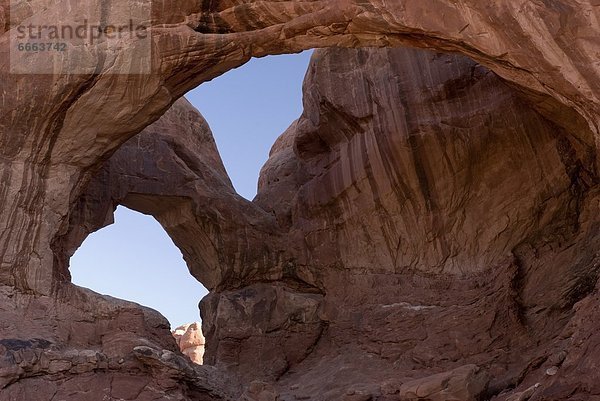 Vereinigte Staaten von Amerika  USA  Double Arch  Moab  Utah