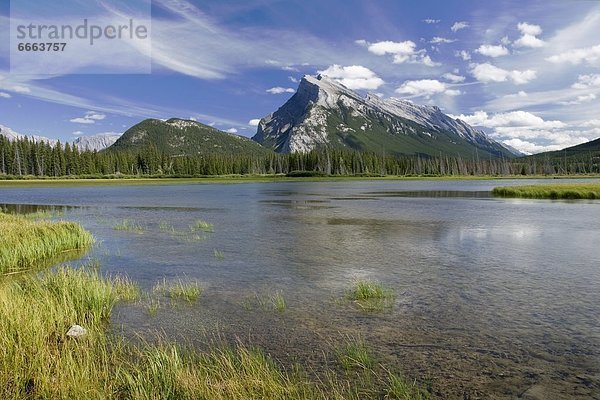 Banff Nationalpark  Mount Rundle  Alberta  Kanada