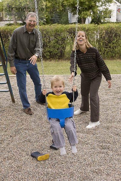 Family At A Park