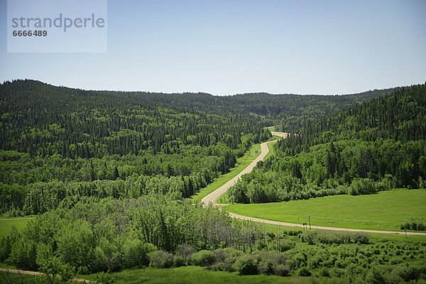 rollen  Hügel  Fernverkehrsstraße  Alberta  Kanada