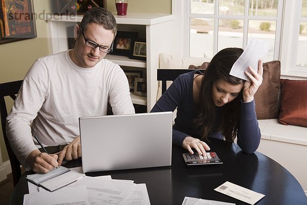 Finanzen  Streß  jung