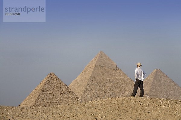 Kairo  Hauptstadt  Ägypten  Pyramiden von Gise