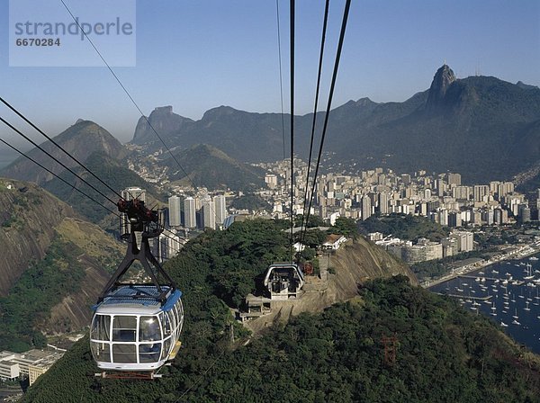 Brasilien Seilbahn Rio de Janeiro