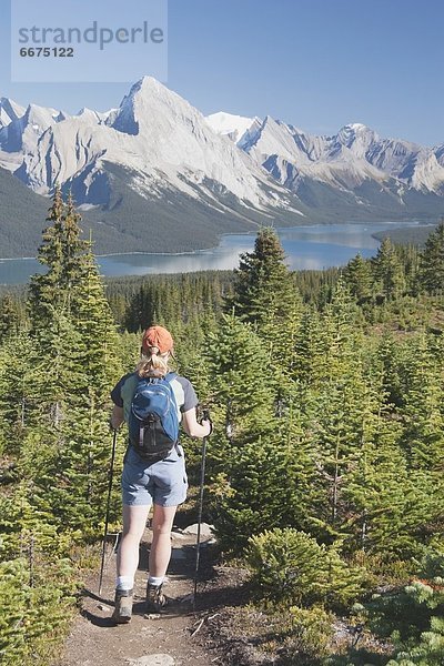 folgen  wandern  Jasper Nationalpark  Alberta  Kanada