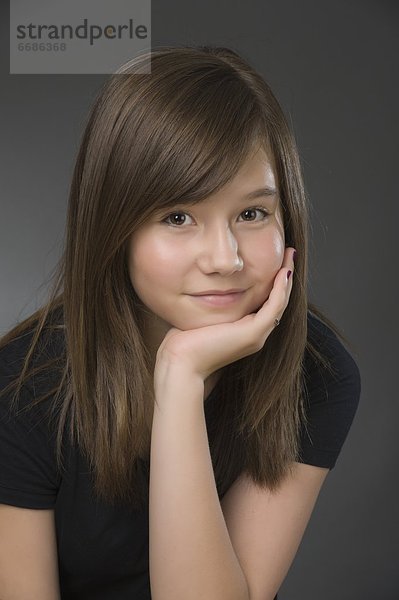 Portrait  Jugendlicher  Mädchen