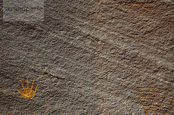 amerikanisch  Ethnisches Erscheinungsbild  Petroglyphe