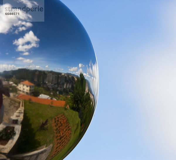 Landschaft Spiegelung Ball Spielzeug