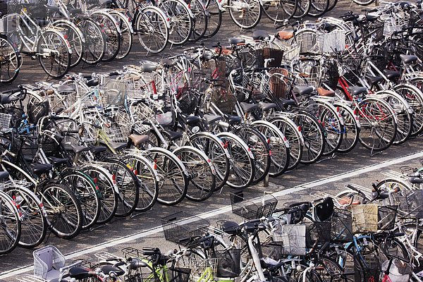 parken  Fahrrad  Rad  Reihe