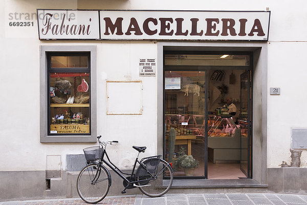 frontal  Fahrrad  Rad  Delikatessen  Italienisch