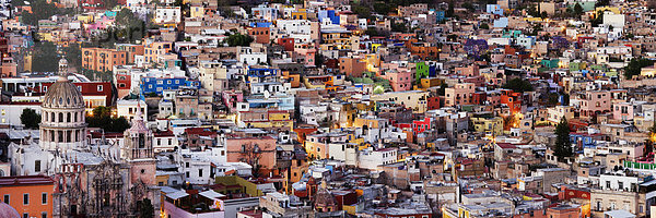 Gebäude Innenstadt Guanajuato